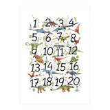 Dinosaur Numbers  (Print Only) thumbnail