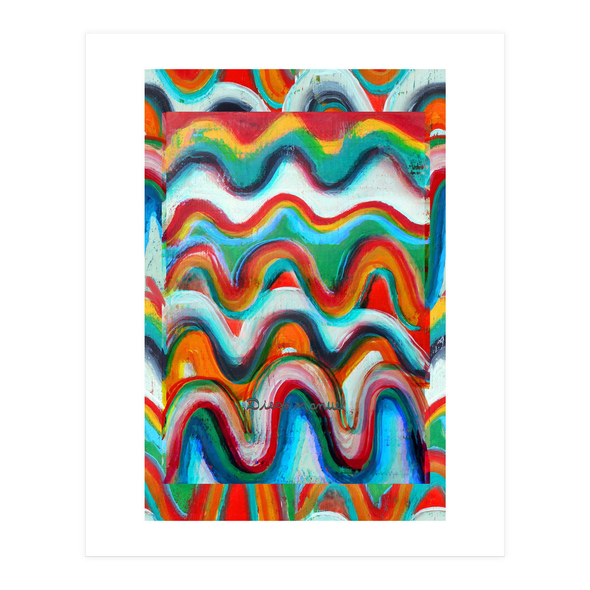 Pop Abstract A 4 (Print Only)