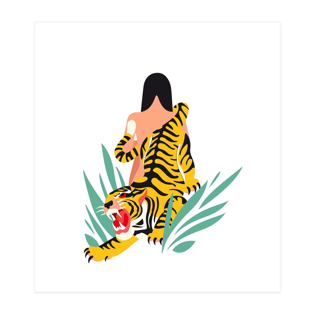 Waking the tiger (Print Only)