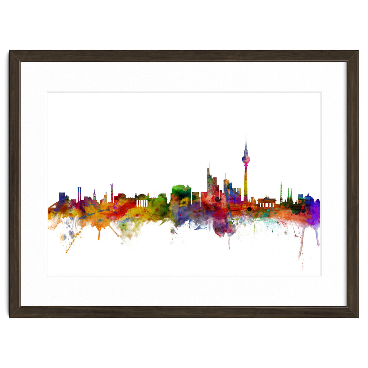 Berlin Germany Skyline