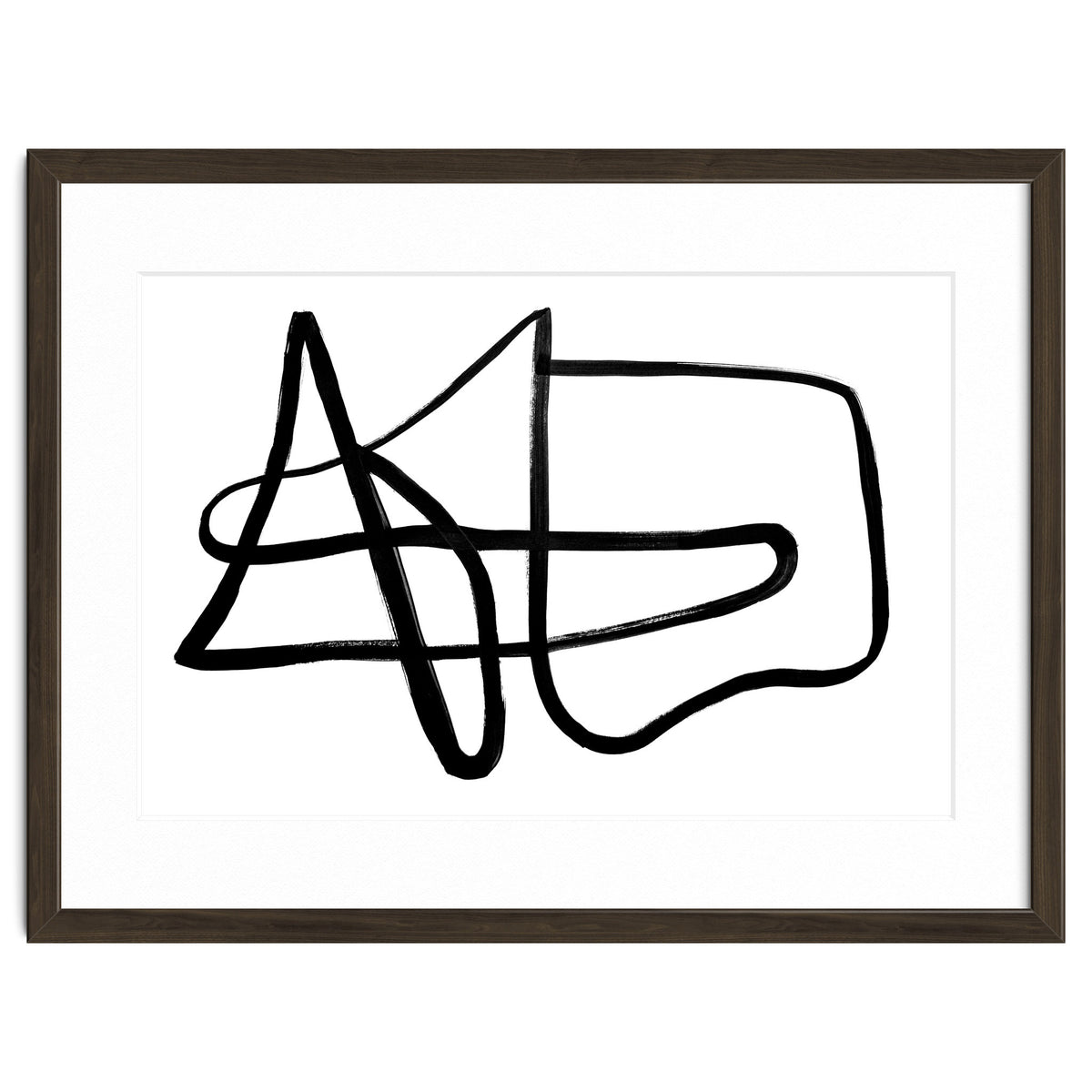 Black and White Line Art #1