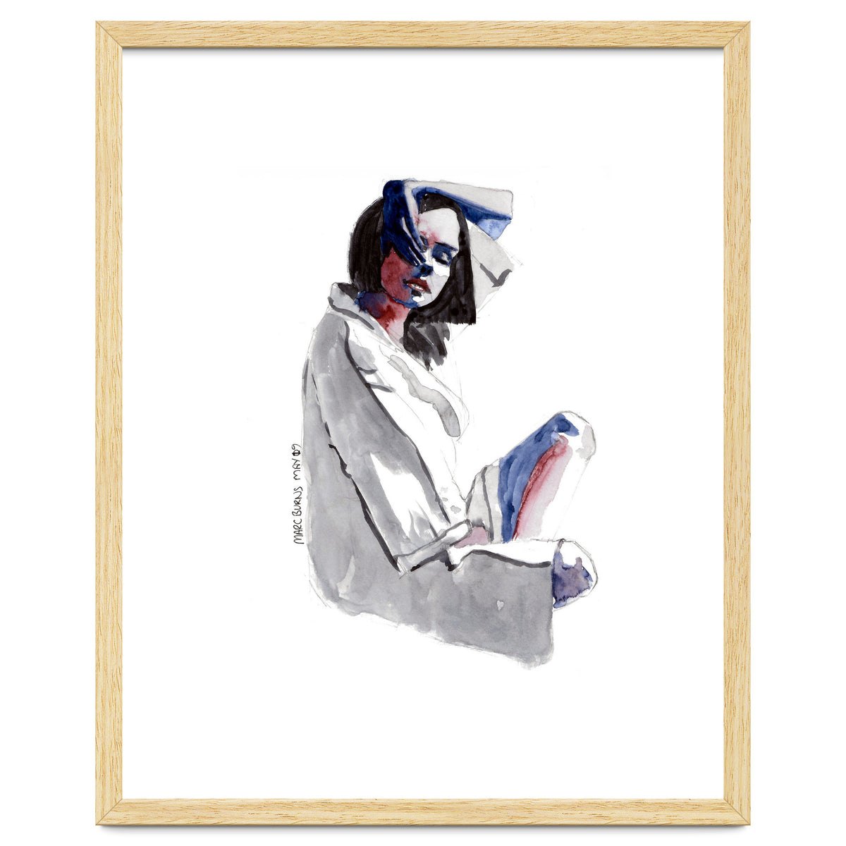 Untitled #24 - Woman in white