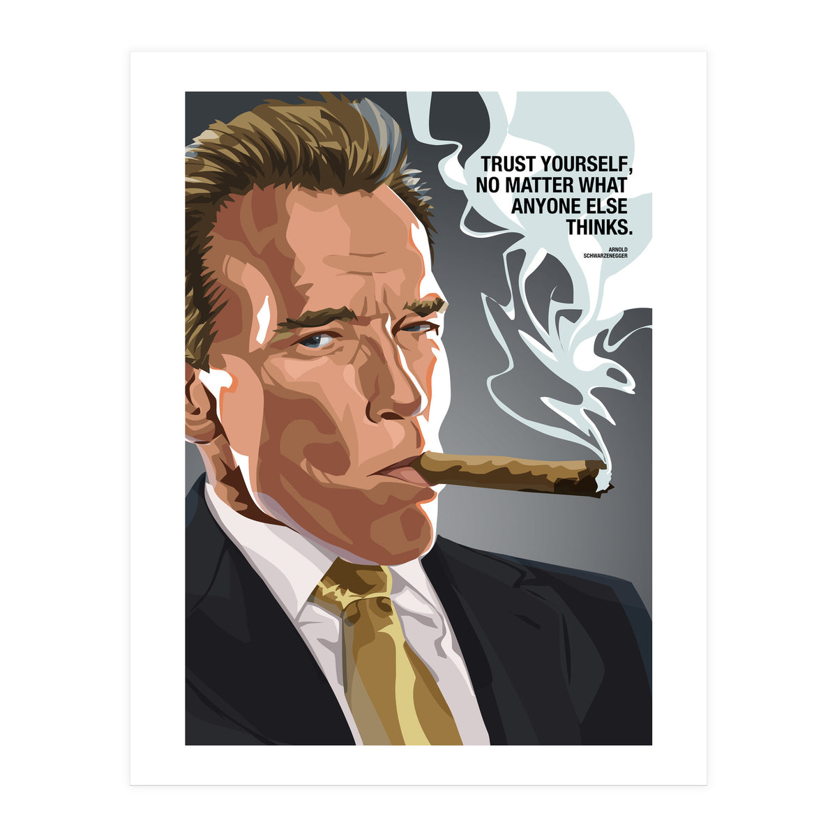 Arnold Schwarzenegger (Print Only)