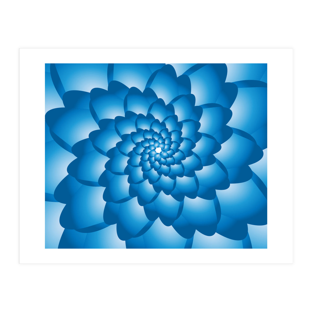 Flower Swirl Pattern (Print Only)