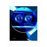 Emoji & Cars blue (Print Only) thumbnail