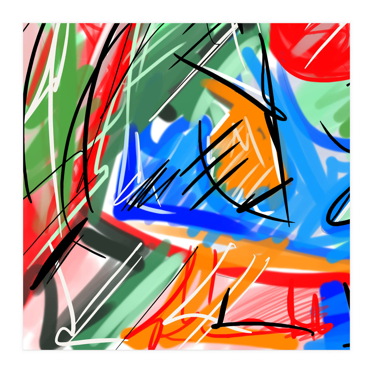 Subtlenes Of Colors In Traces 3 (Print Only)