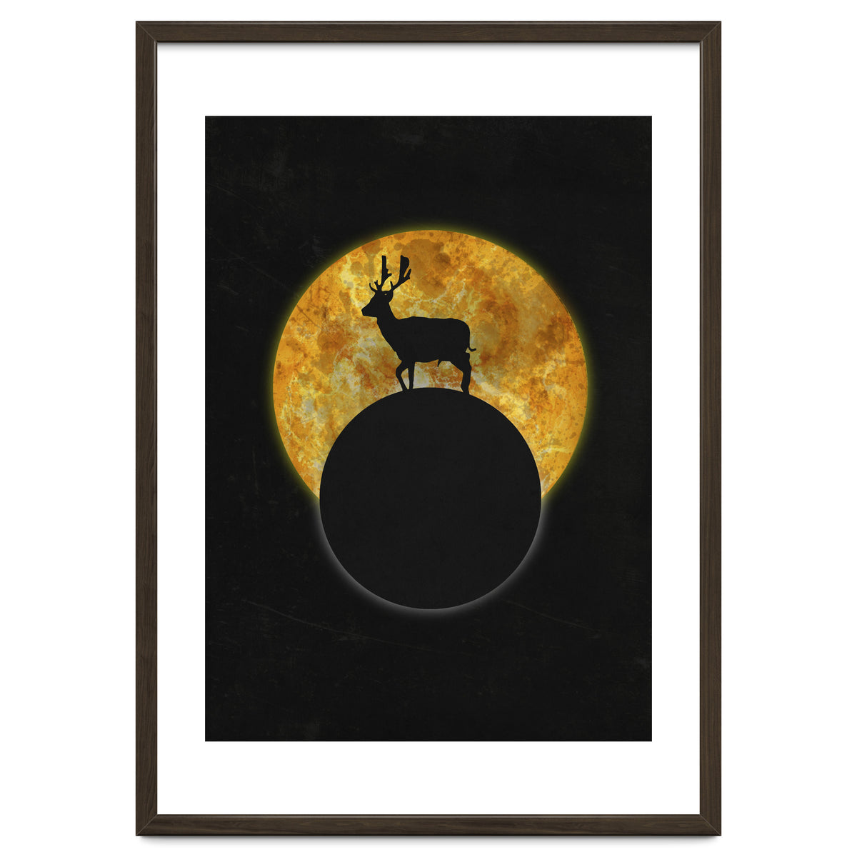 Deer On The Moon
