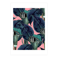Tropical Flower Pattern (Print Only)