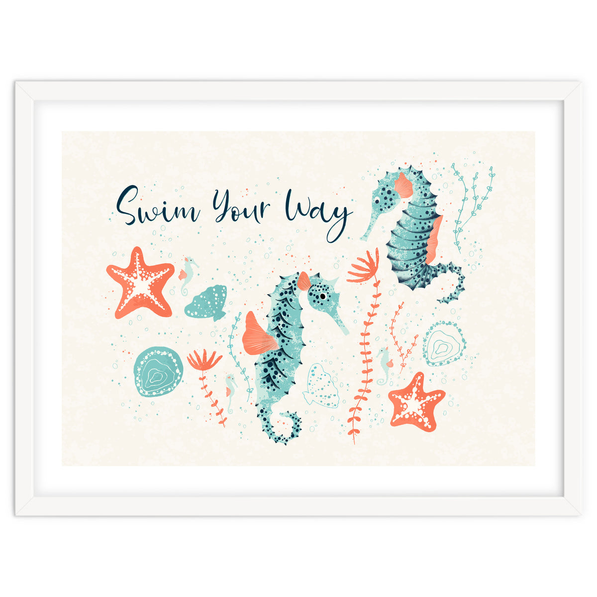 Swim Your Way Seahorse