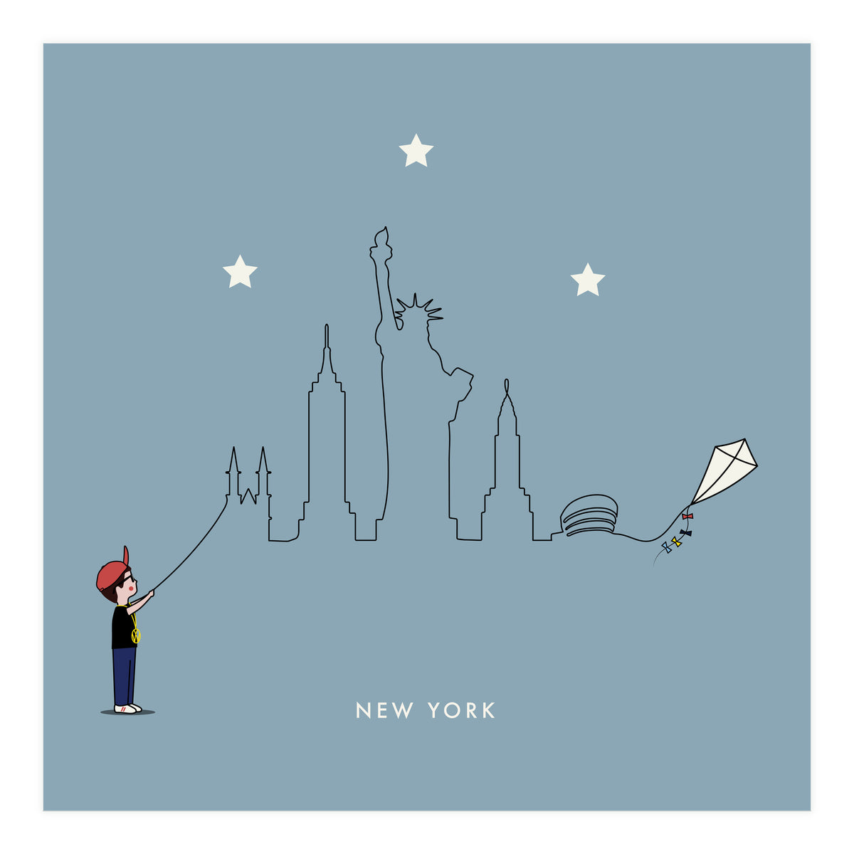Kein Design New York Boy (Print Only)
