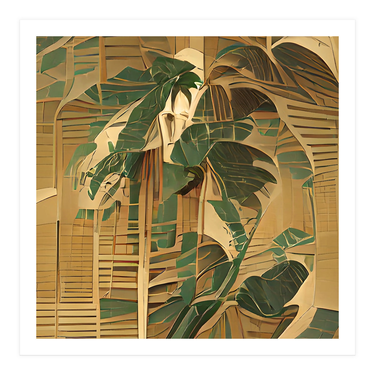 GROOVY-TROPICAL-1-A (Print Only)