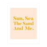 Sun, Sea, The Sand & Me (Print Only) thumbnail