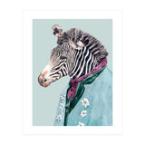 Zebra Blue (Print Only) thumbnail