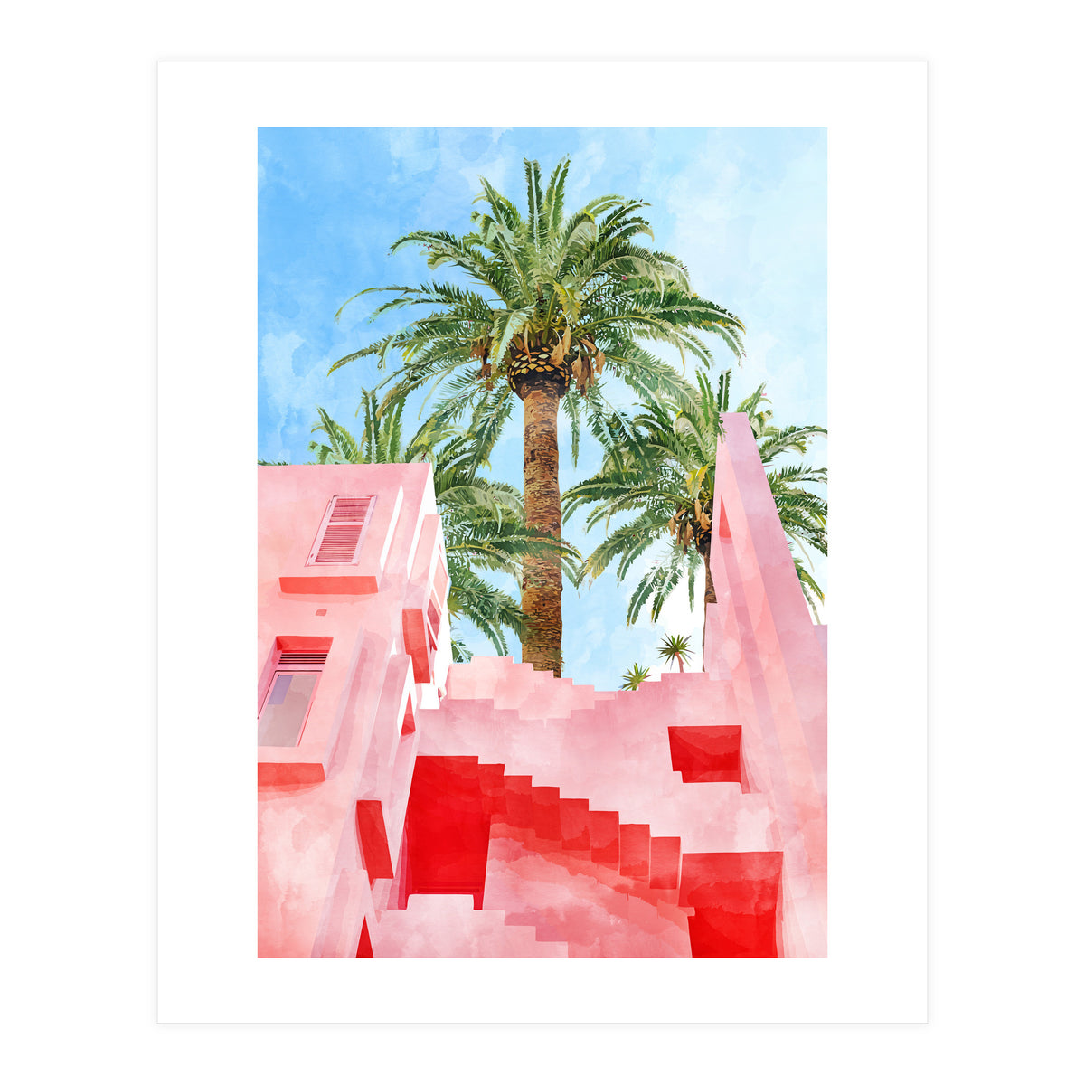 Pink Tropical (Print Only)