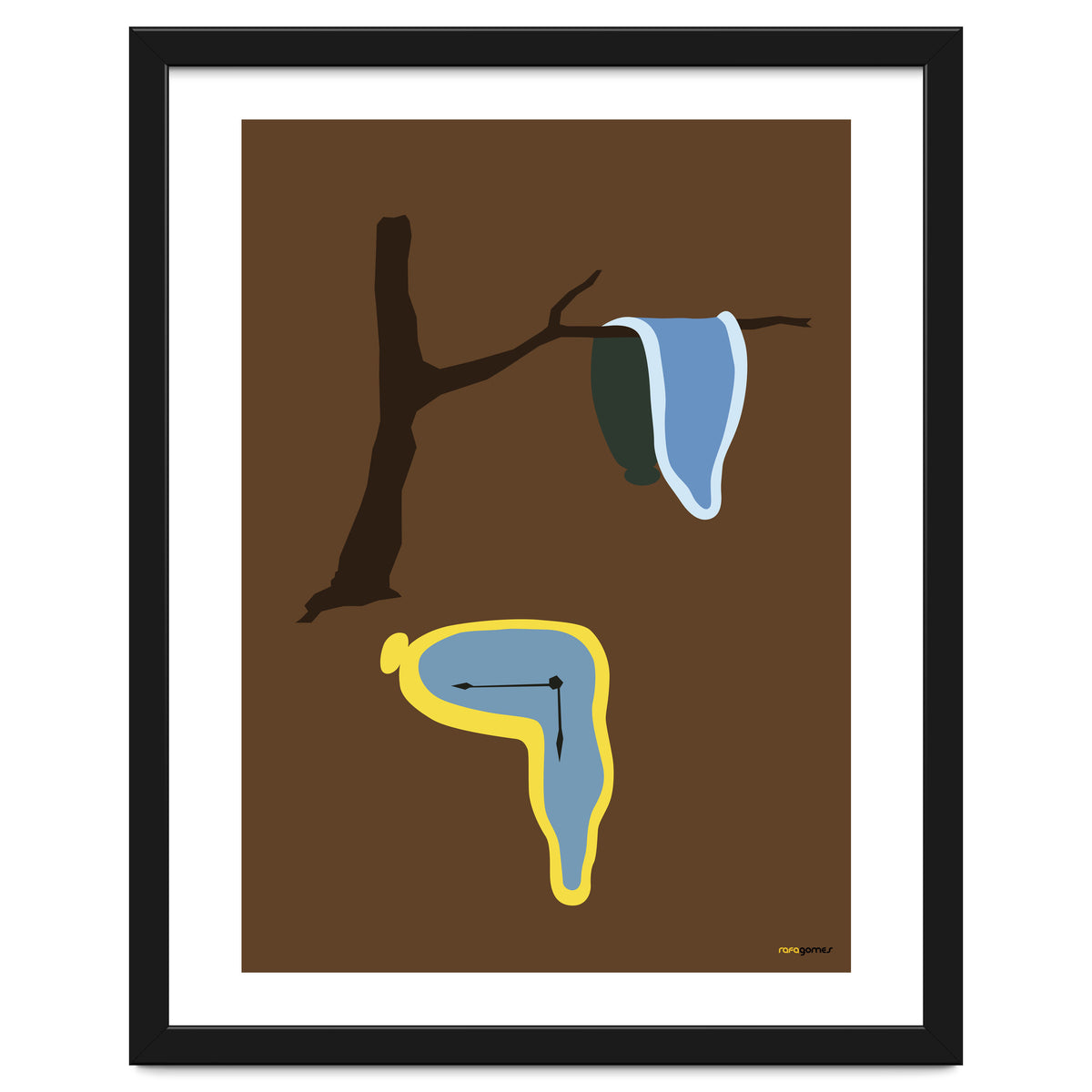 La Persistencia De La Memoria Minimalist