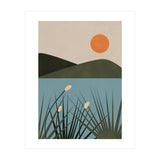 Mountain Lake Sun Boho (Print Only) thumbnail