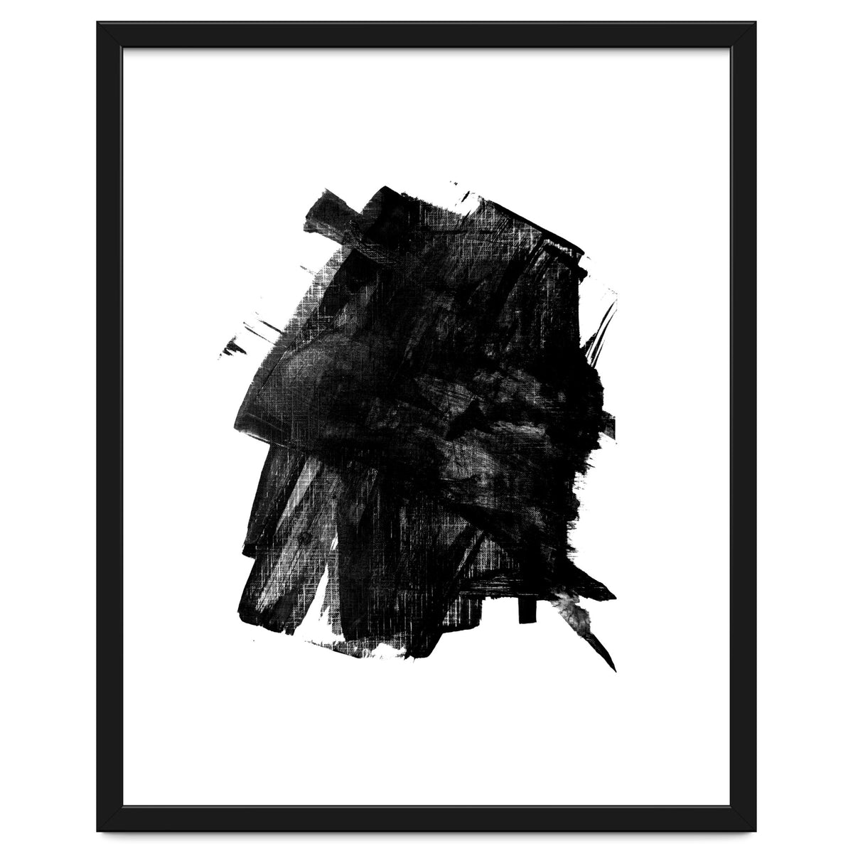 Minimalist Textured Brushstroke Art #3