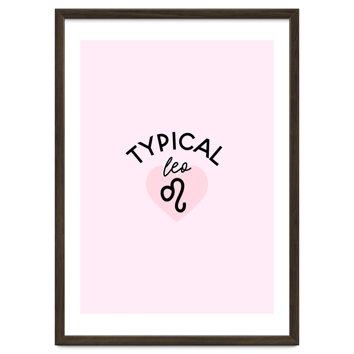 Typical Leo Horoscope Print