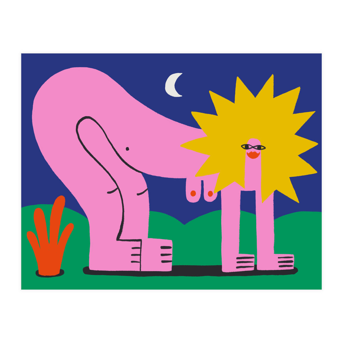 Hear Me Roar Leo (Print Only)