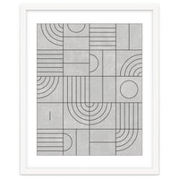 My Favorite Geometric Patterns No.21 - Grey