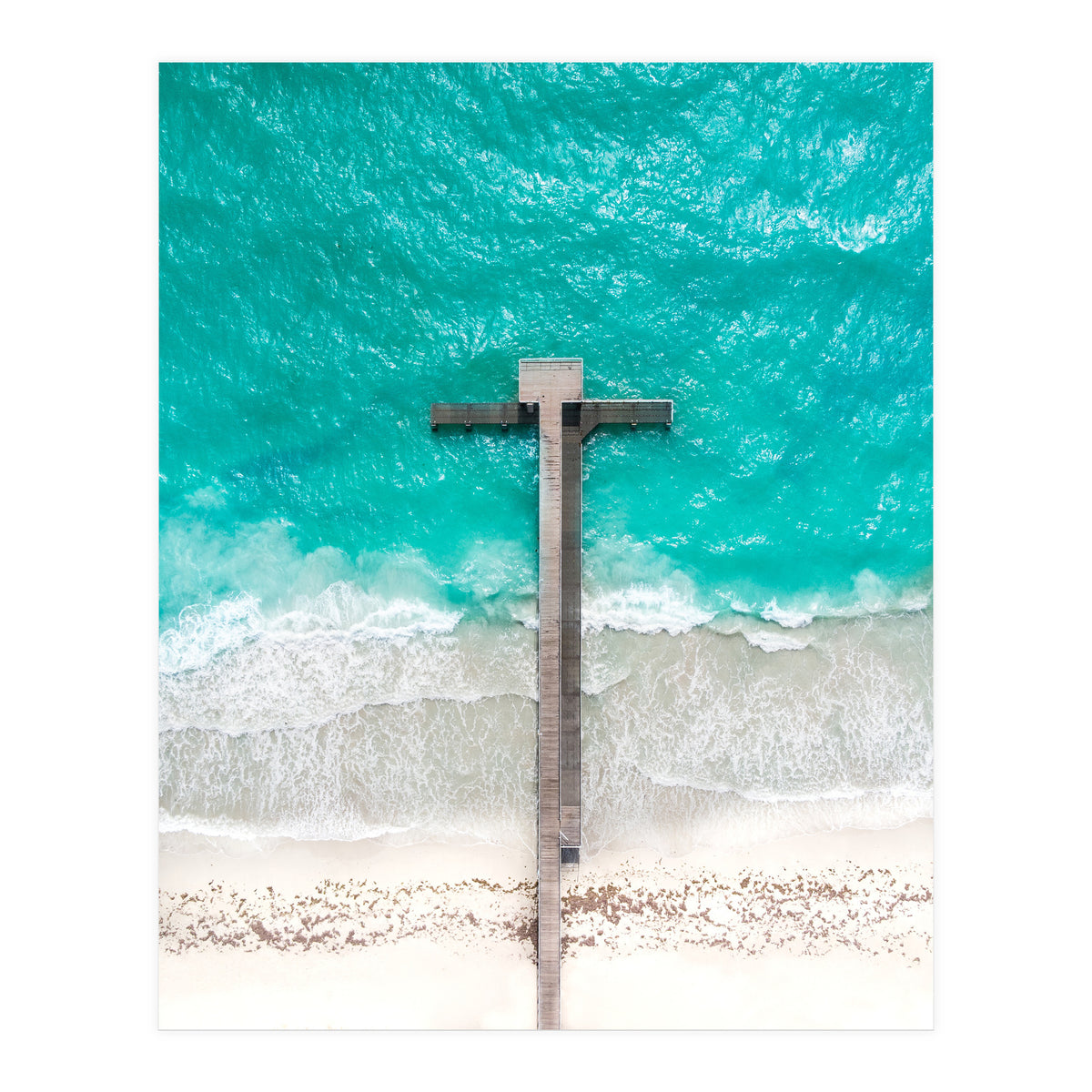 Coogee Jetty, Perth, Wa (Print Only)