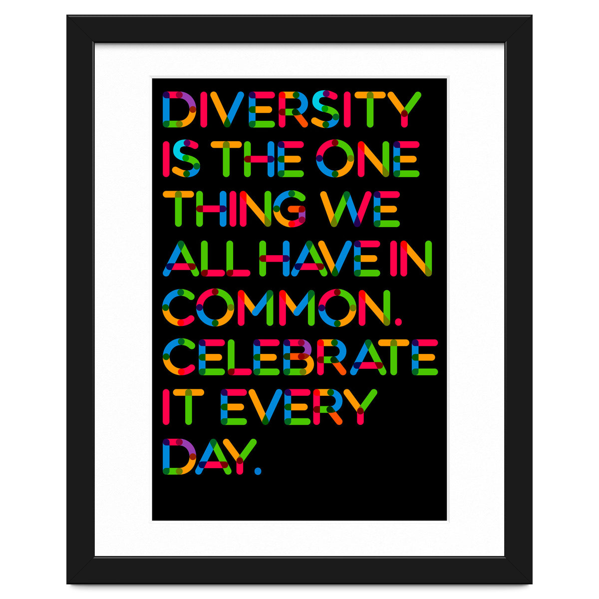 DIVERSITY (black Version)