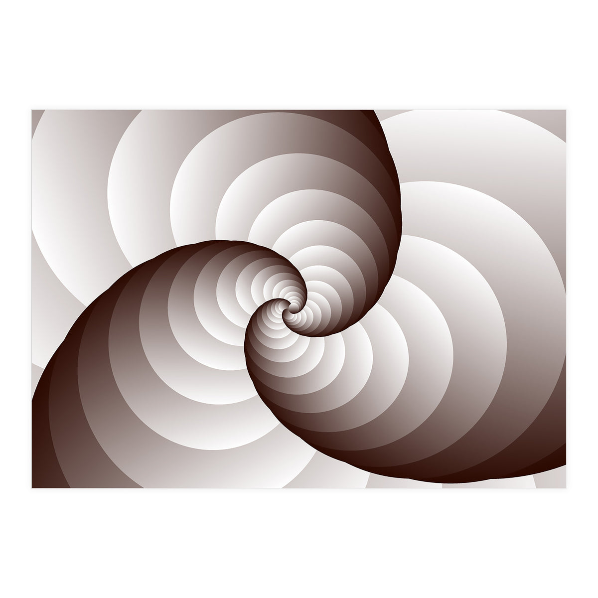 Spiral Pattern Art (Print Only)