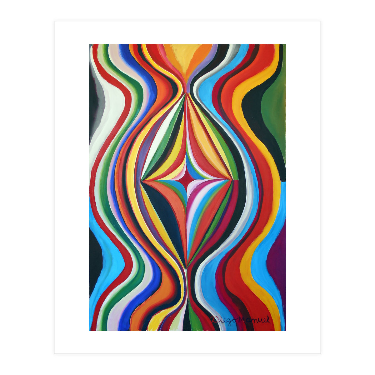 Graffiti Con Rombo (Print Only)