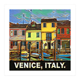 Colorful Venice Homes (Print Only) thumbnail