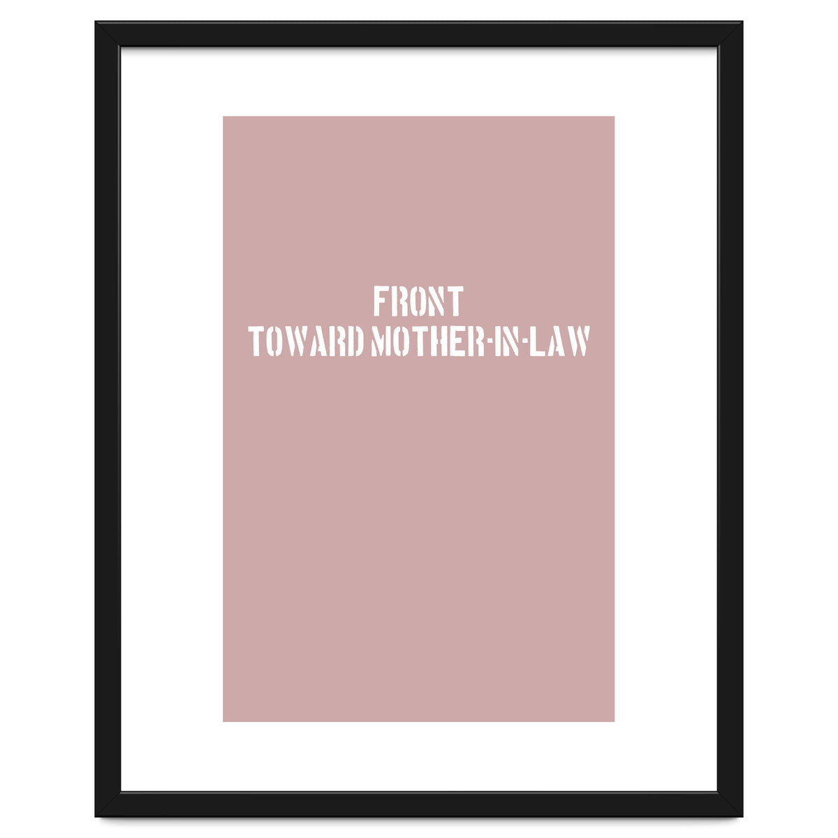 TOWARD MOTHER-IN-LAW