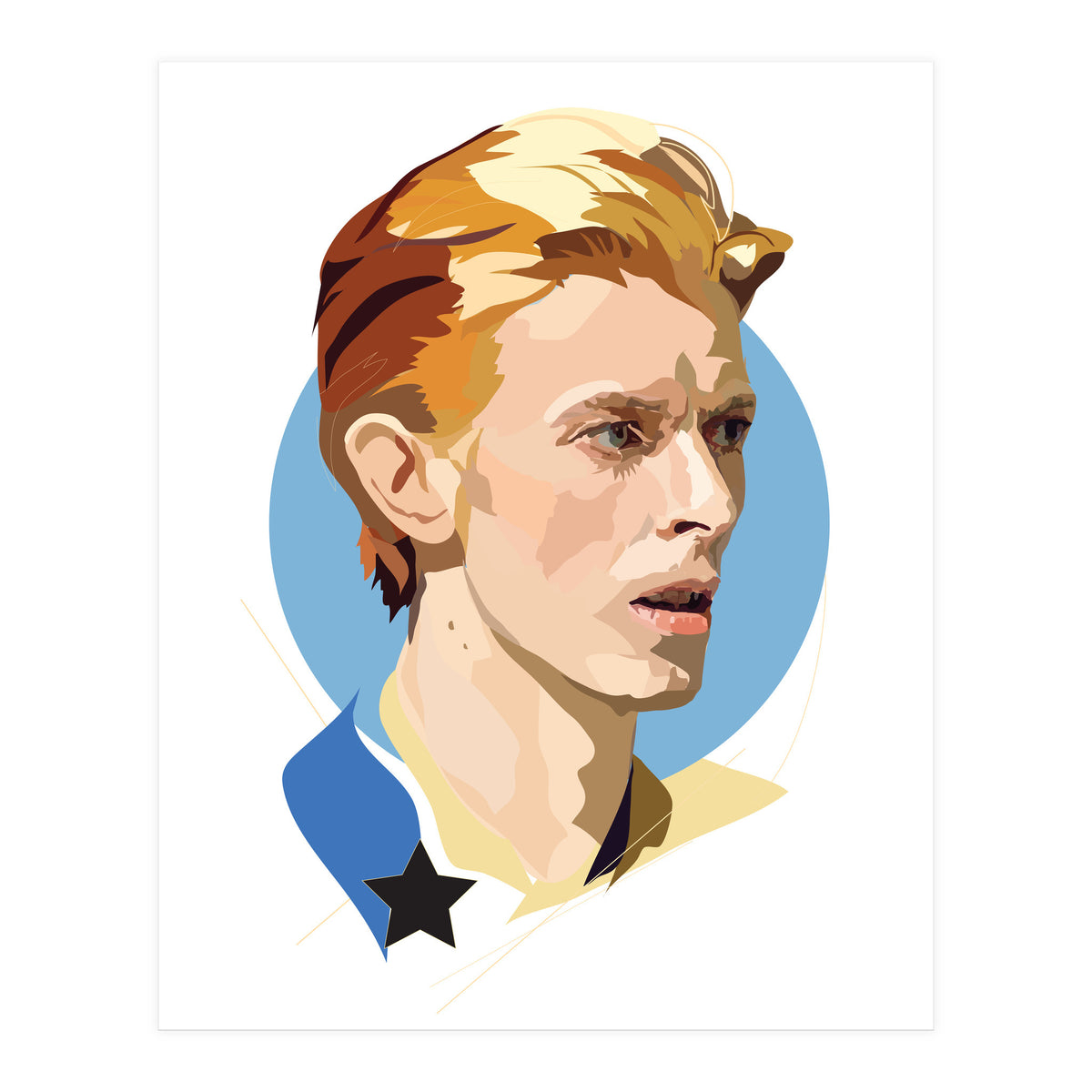 Bowie Starman  (Print Only)