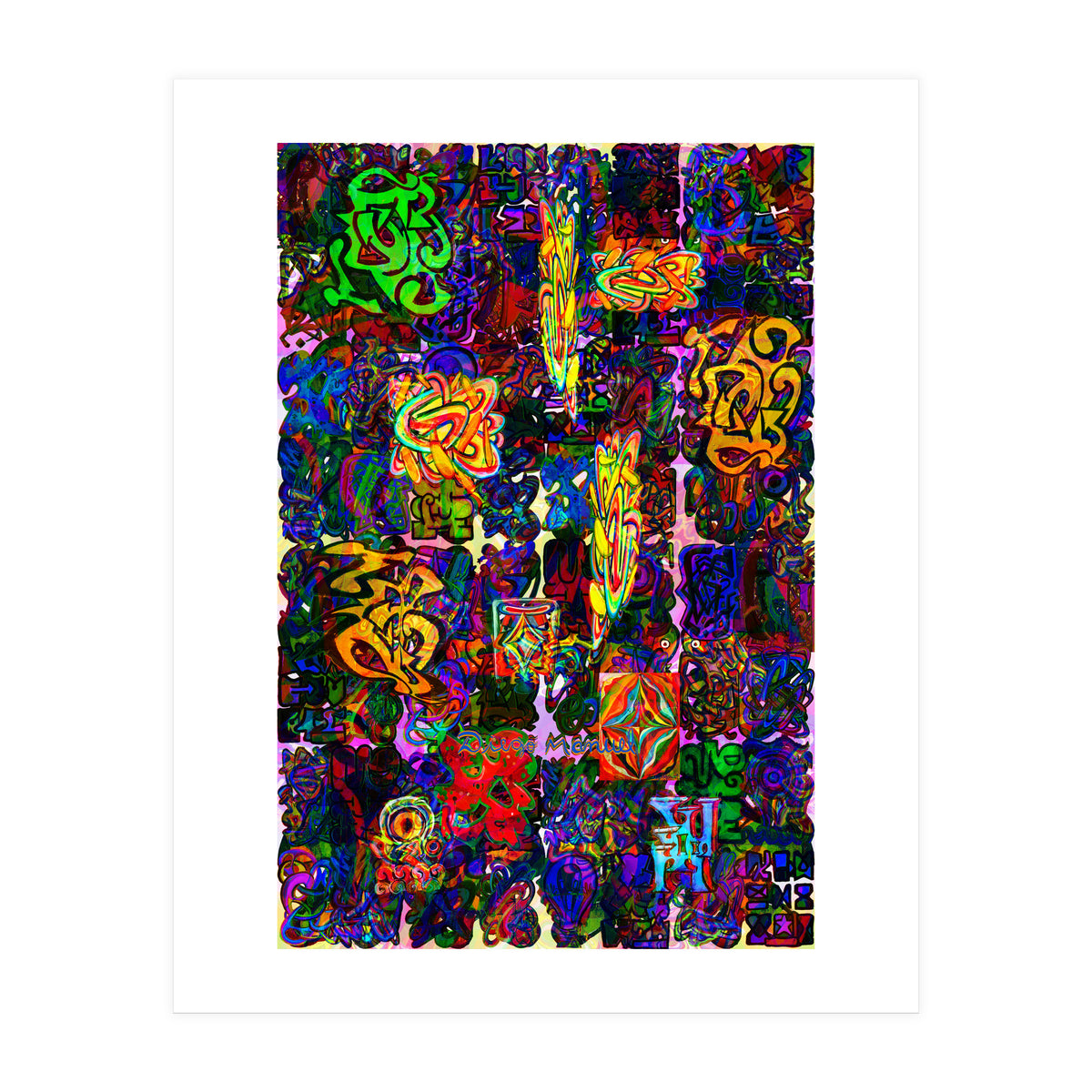 Graffiti Digital 2022 408 (Print Only)