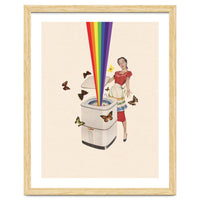 Rainbow Washing Machine