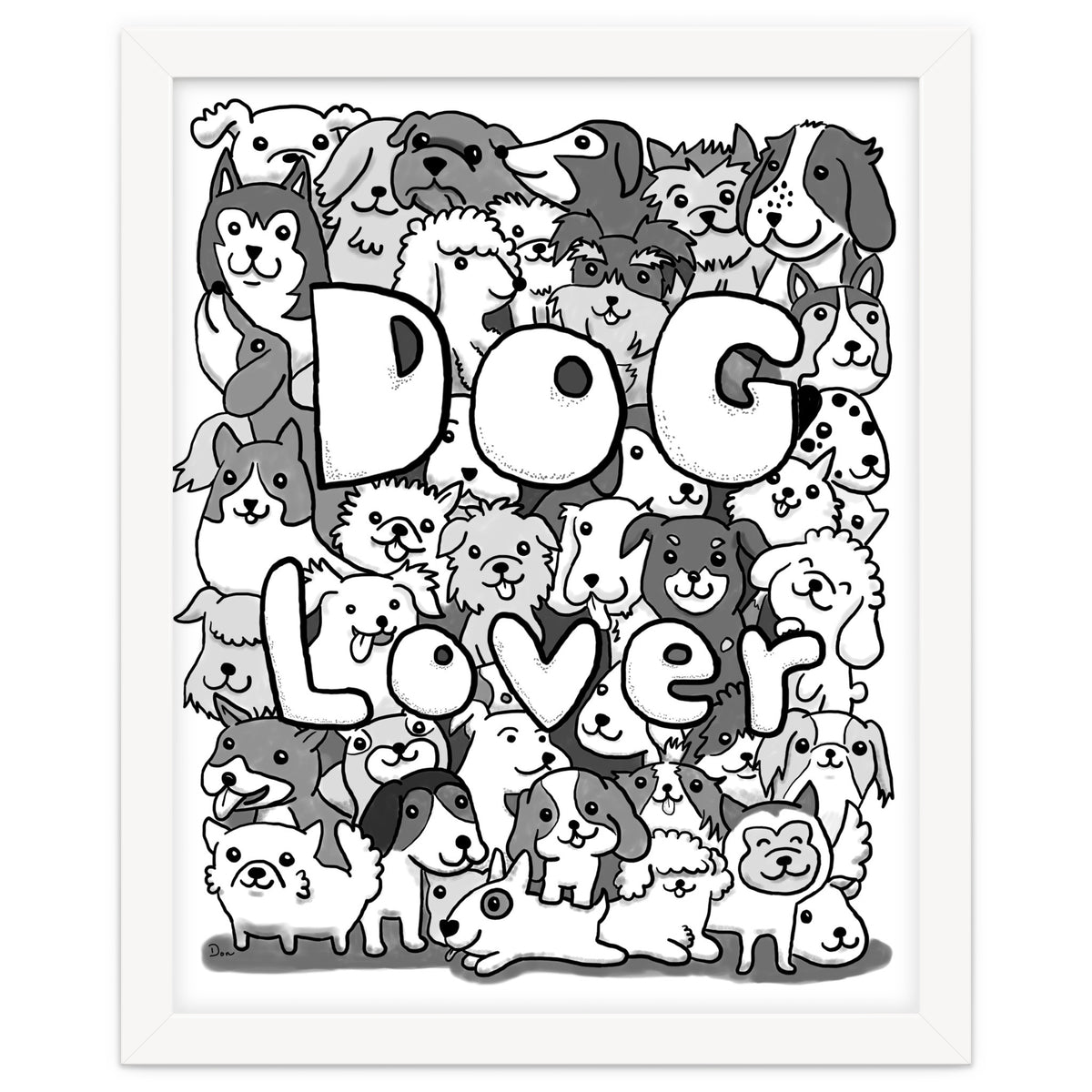 Doodle 72:  Dog Lover