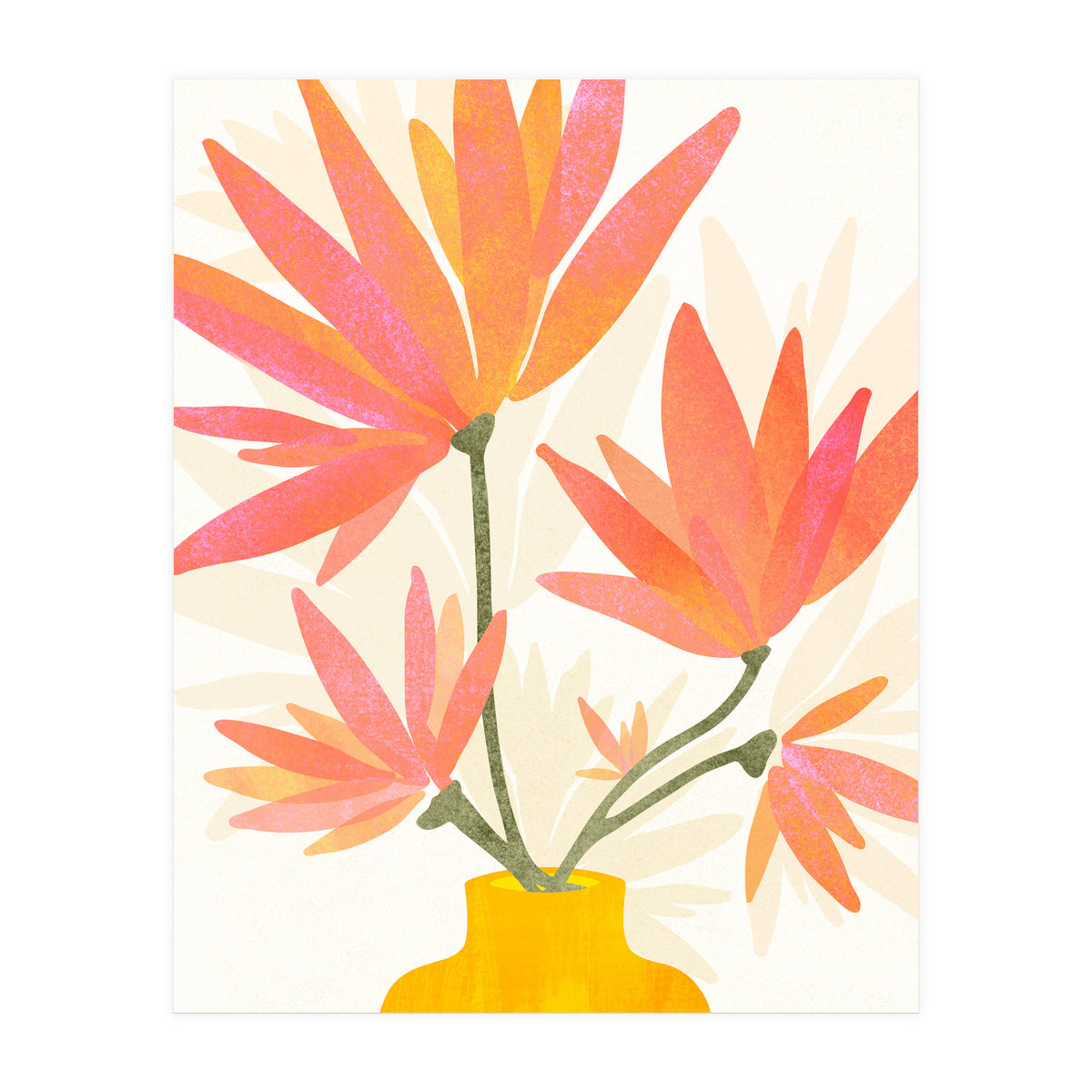 Bright Blooms (Print Only)