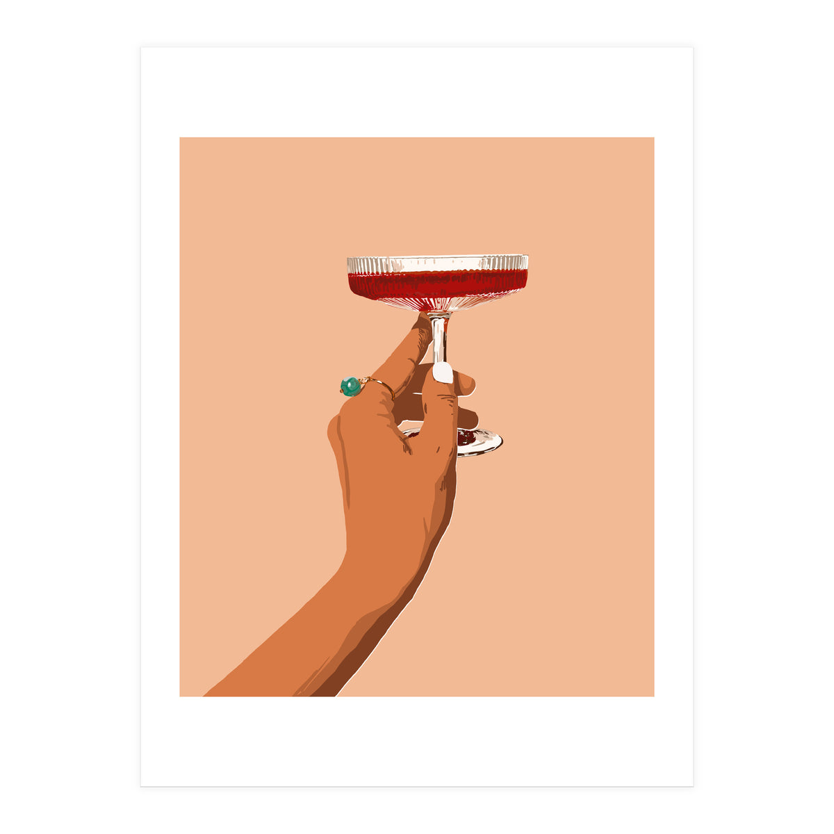 Cheers To Love, Laughter & Happily Ever After (Print Only)