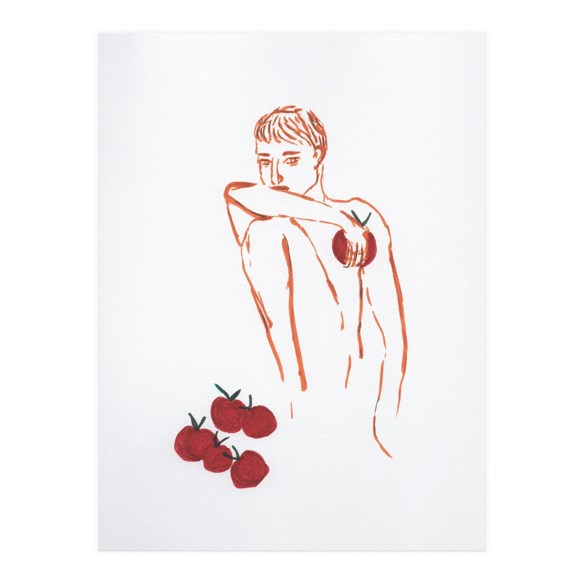 Apples eater (Print Only)