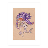 Octopus School Girl (Print Only) thumbnail