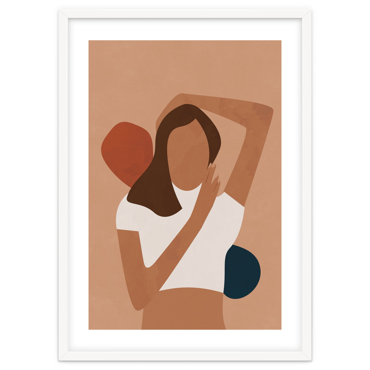 Boho Woman EarthyTones