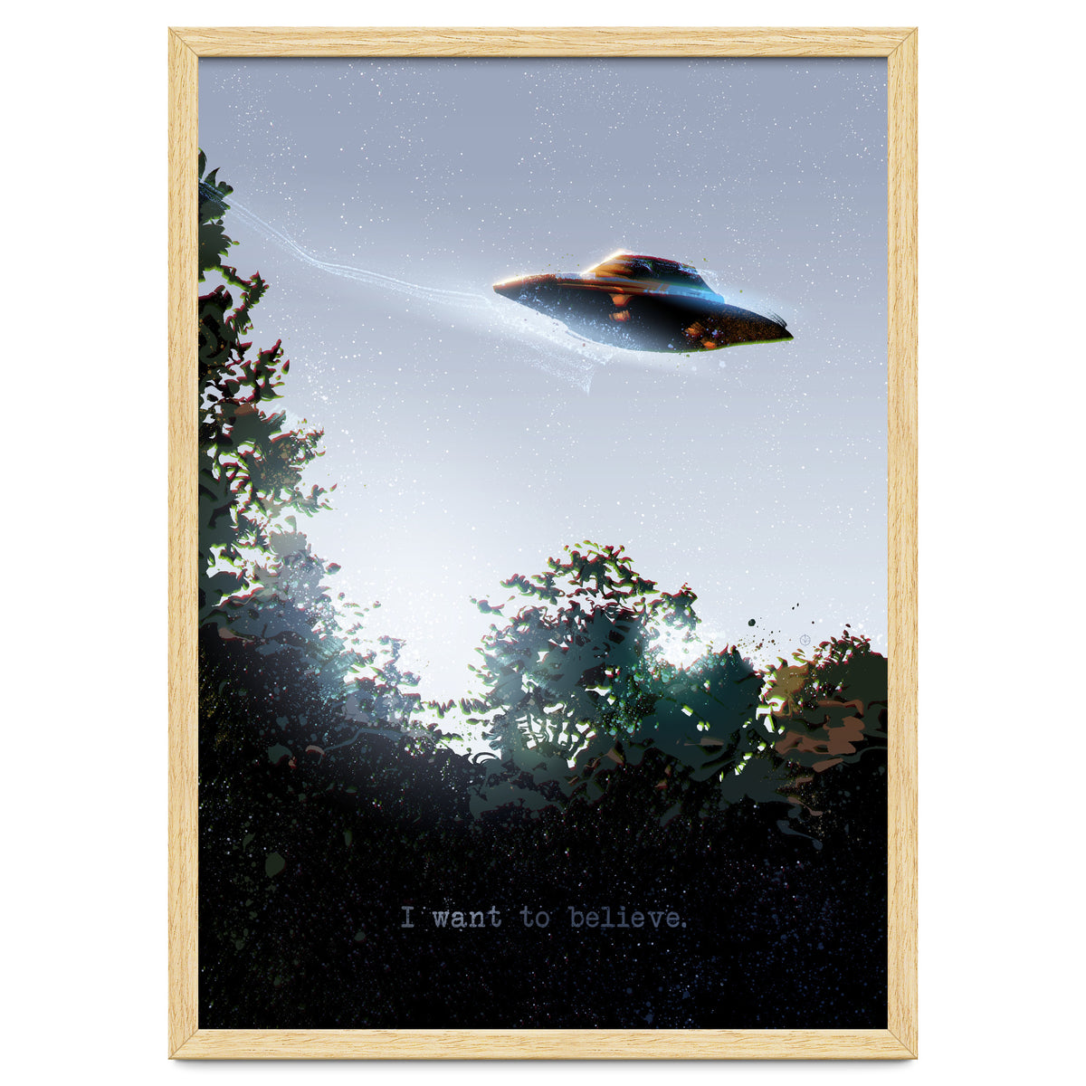 I Want To Believe Displate