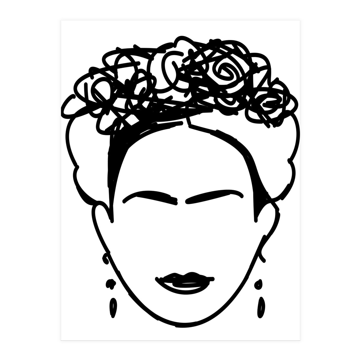 Frida Kahlo  (Print Only)