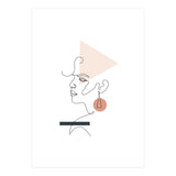 Geometric girl (Print Only) thumbnail