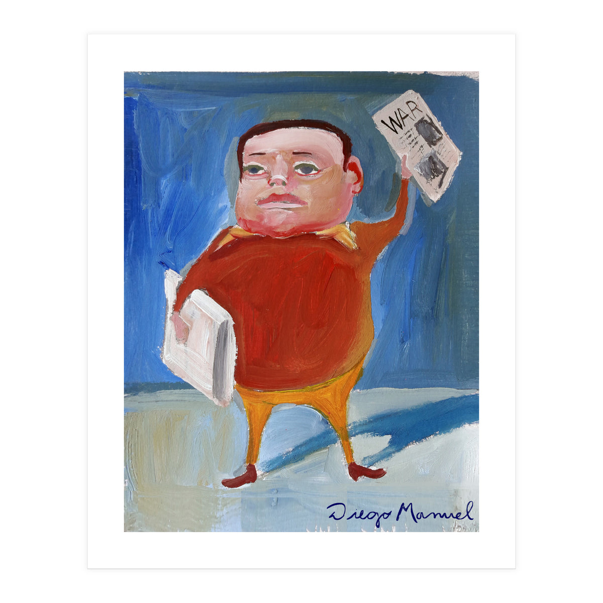 newspaper seller 2 (Print Only)