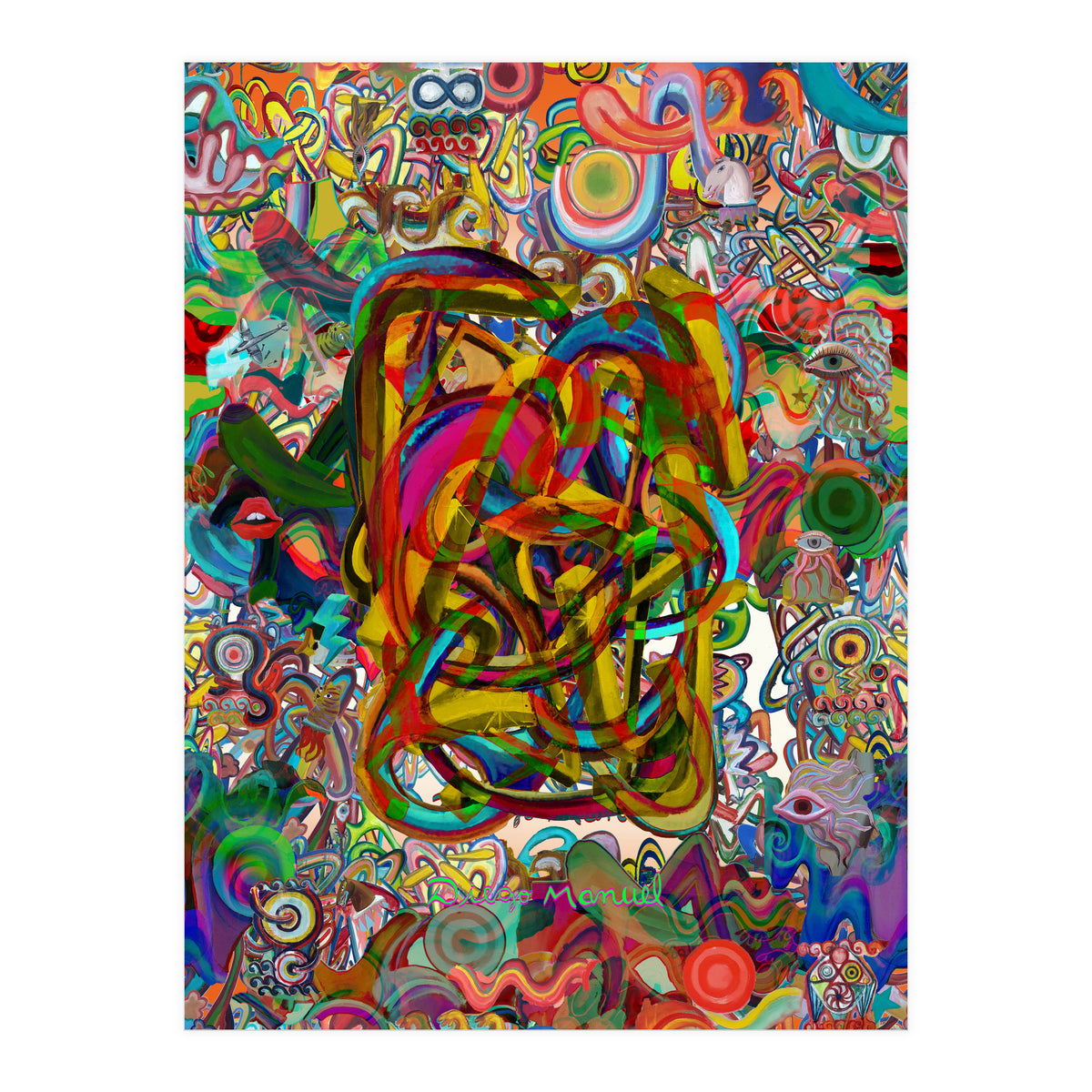 Graffitis 2021 Tapiz 2 (Print Only)