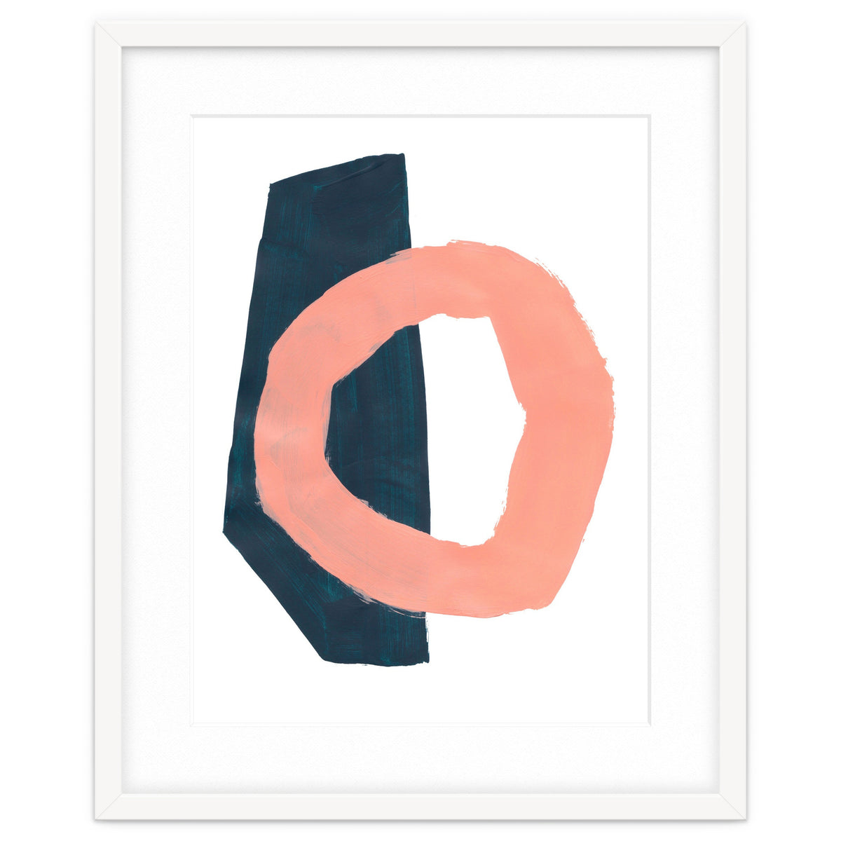 Teal Pillar Salmon Ring