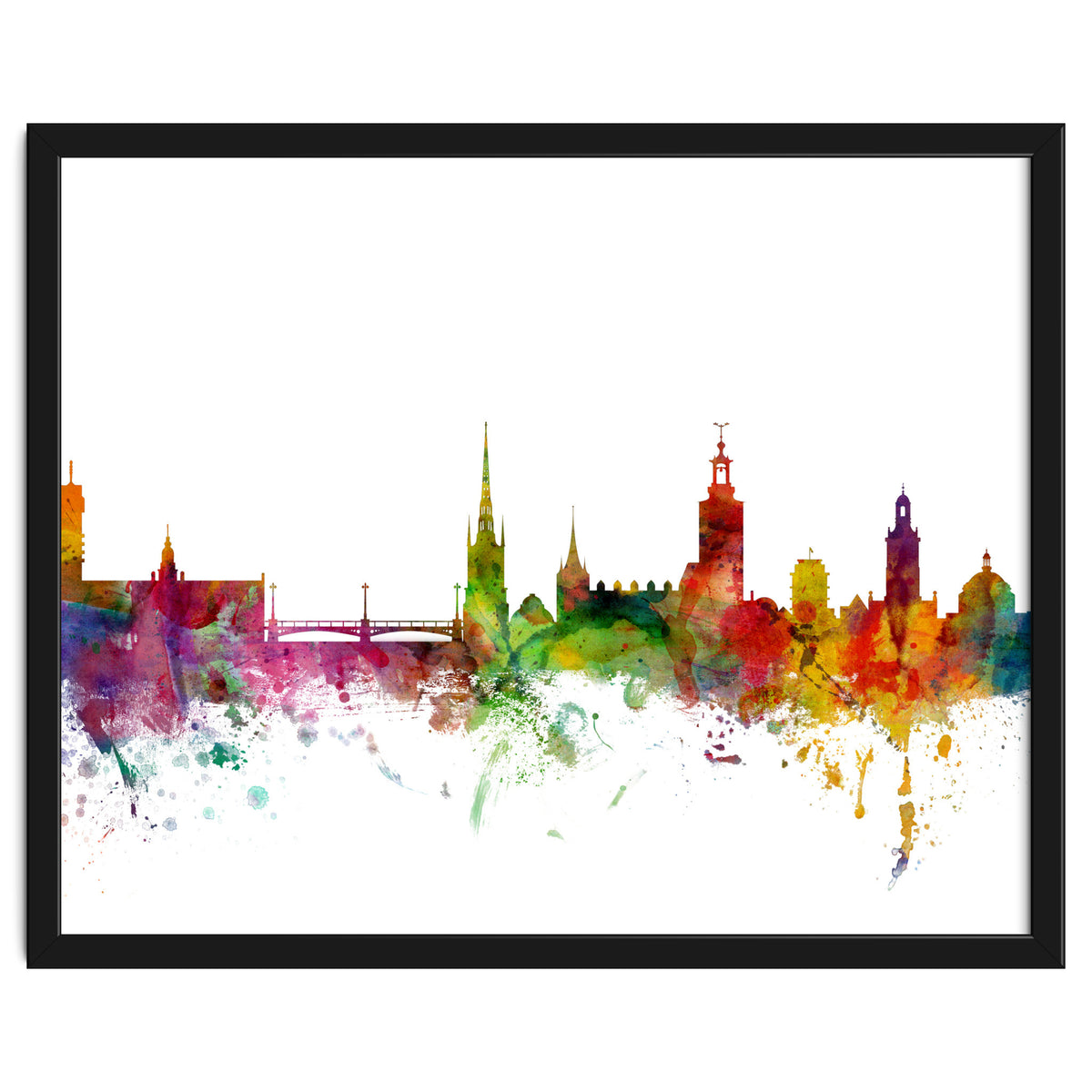 Stockholm Sweden Skyline