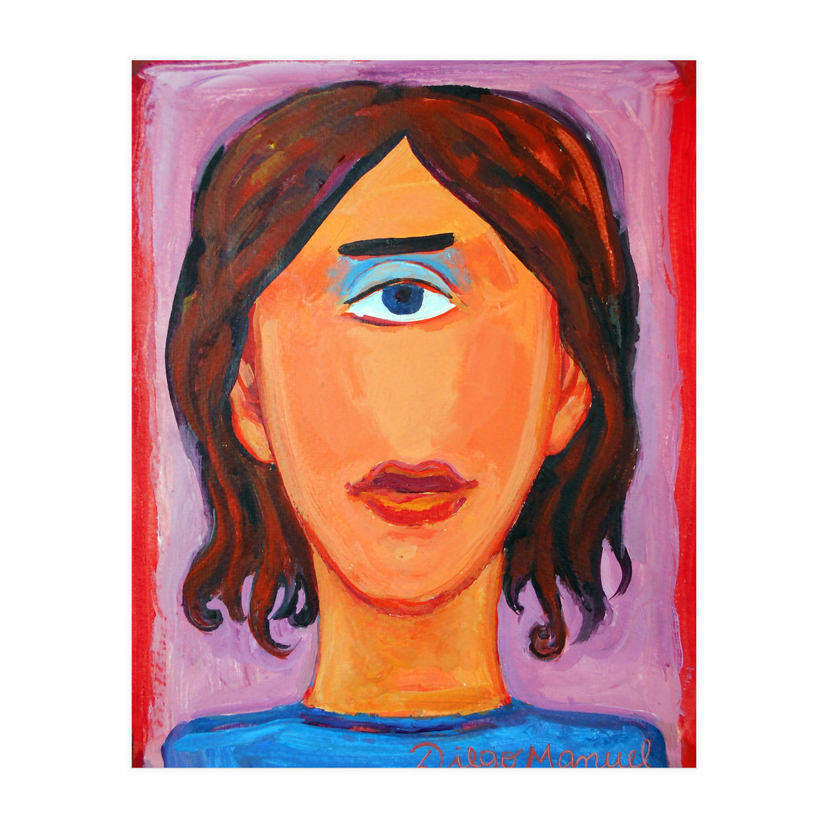 Cabeza De Mujer 3 (Print Only)