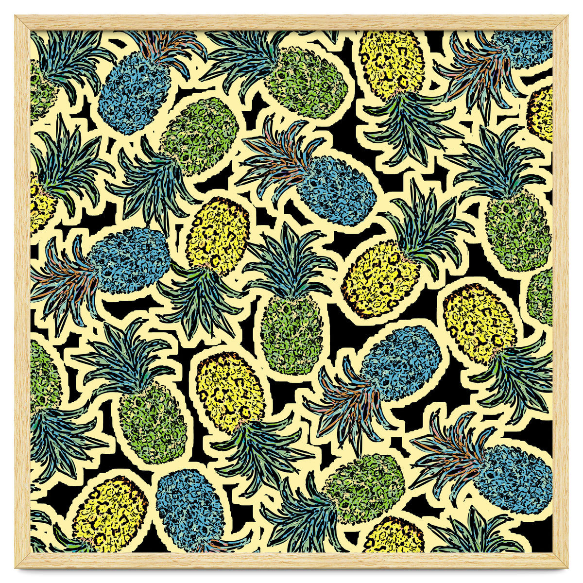 Pineapple Pandemonium Retro Tone