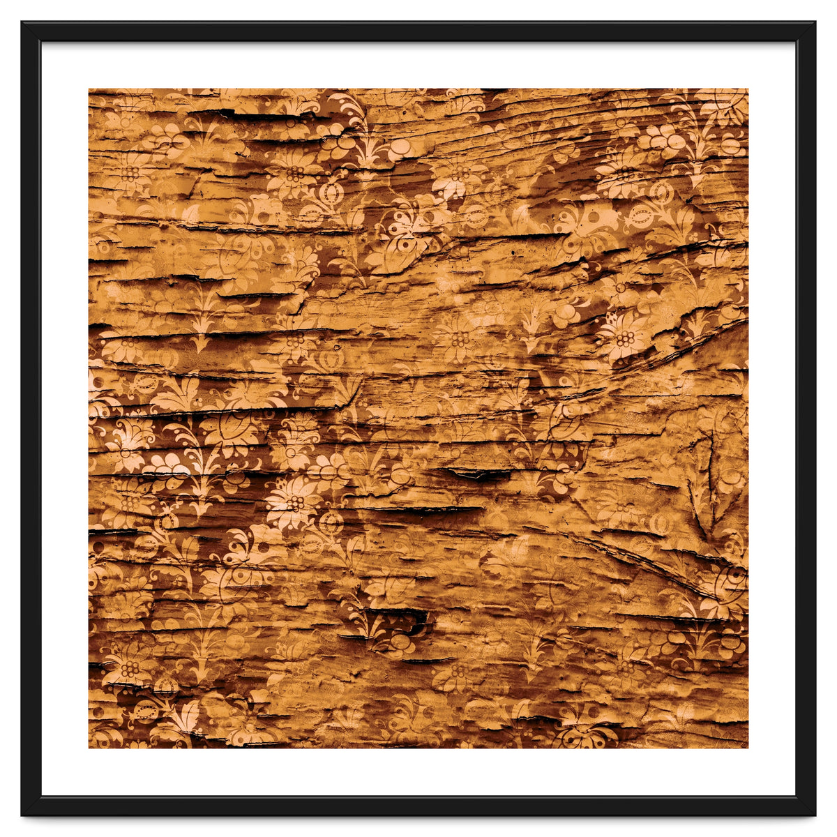 Wrinkled Ornament Old Gold