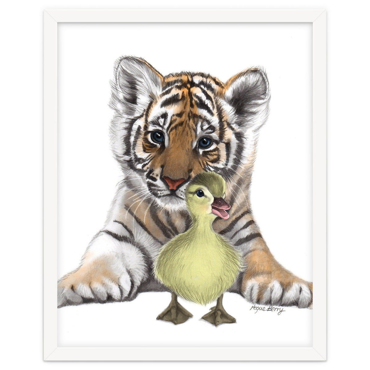 Tiger and Duck